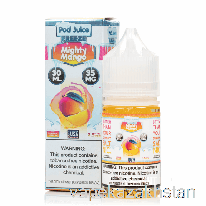 Vape Kazakhstan FREEZE Mighty Mango - Pod Juice - 30mL 55mg